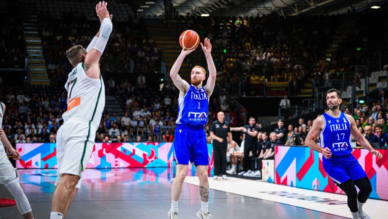 Ιταλία - Λιθουνία 87-84: Τους... λύγισαν με κορυφαίο τον Μάνιον