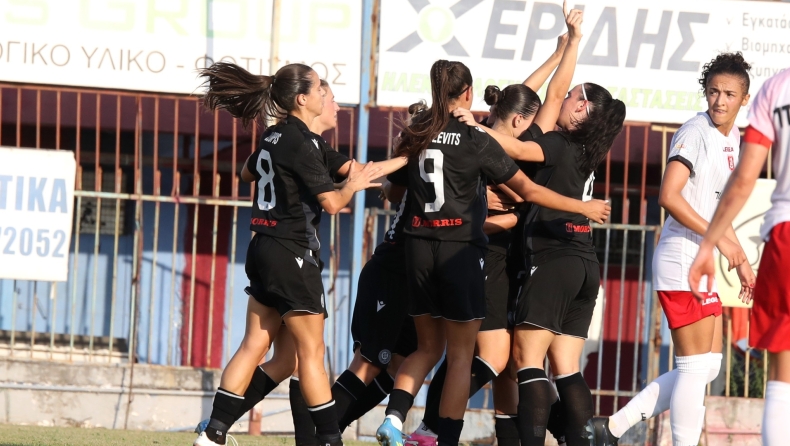 ΠΑΟΚ - Χάποελ Ιερουσαλήμ 3-1: «Πέταξε» για την επόμενη φάση του Women’s Champions League