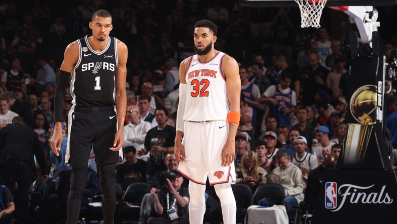 NBA: Αποθέωσε τον Γουεμπανιάμα ο Άντονι-Τάουνς