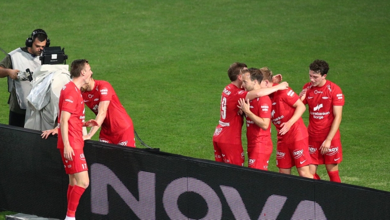 ΠΑΟΚ - Μπραν: Το γκολ του Ερικσεν για το 0-1