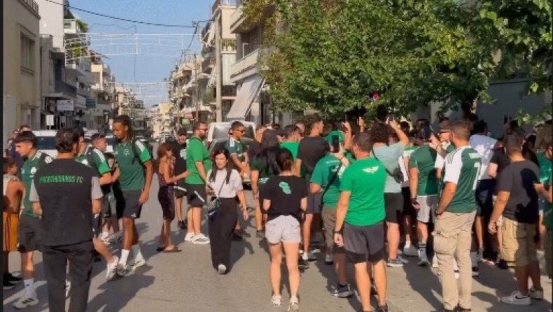 Παναθηναϊκός: Οι «ντόπες» του κόσμου στους παίκτες πριν το ματς με Λεβαδειακό