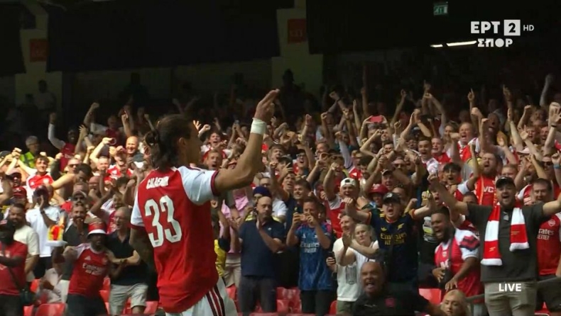Άρσεναλ - Μάντσεστερ Σίτι: Οι Gunners άνοιξαν το σκορ στα 23 δευτερόλεπτα!