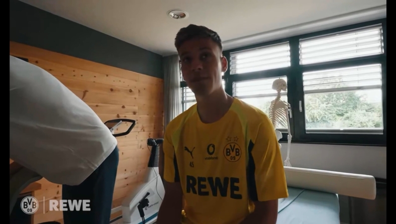 Κωνσταντέλιας: Η απίθανη ιστορία πίσω από την επιλογή του 45 στη Ντόρτμουντ