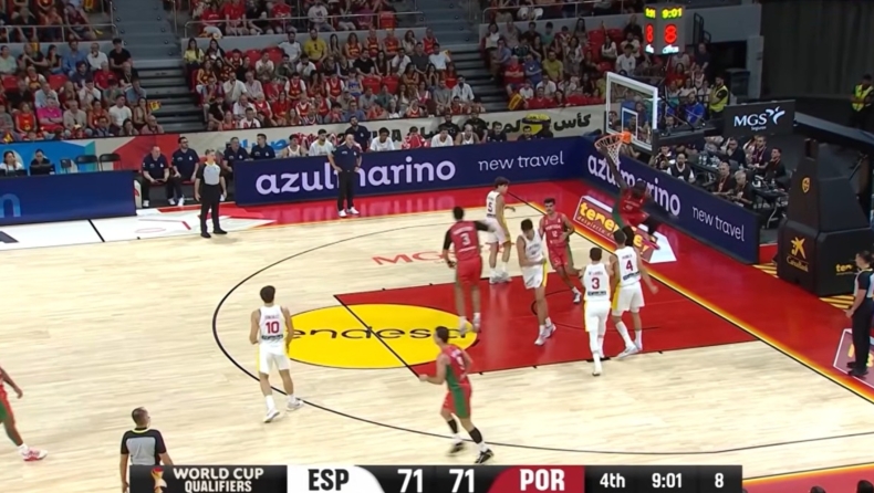 FIBA: Οι Κορυφαίοι 10 Στιγμές από τους Προκριματικούς Αγώνες της Παρασκευής (βίντεο)