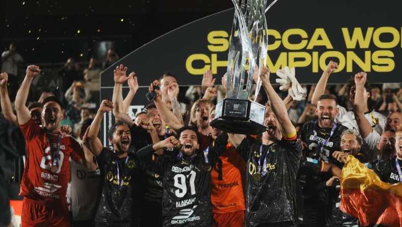 Socca World Cup 2026: Η Ελλάδα παρέμεινε στην ελίτ, η Γερμανία τον τίτλο