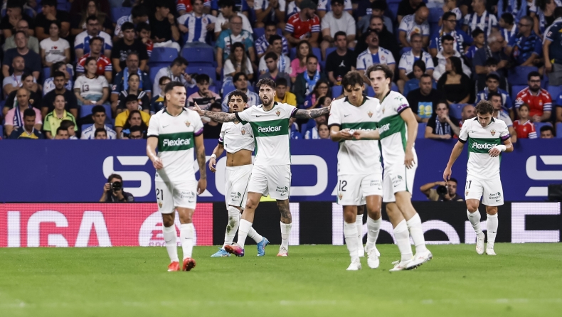 Εσπανιόλ - Έλτσε 1-3: Της έκλεισε το σπίτι με δέκα παίκτες