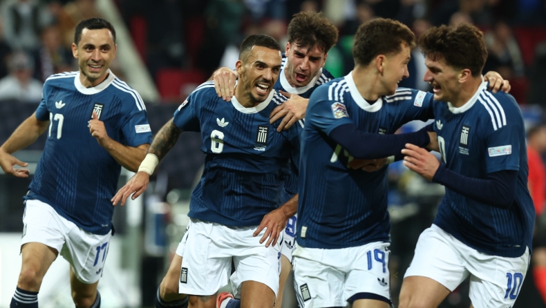 Γερμανία – Ελλάδα 0-1: Η ομαδάρα με τα μπλε έγραψε ιστορία και είναι πρώτη στο Nations League!