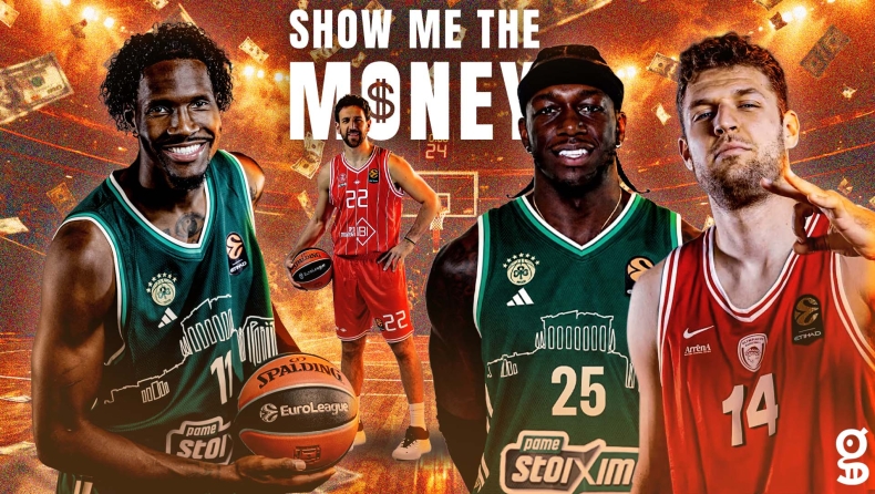 EuroLeague 2026-27: Παναθηναϊκός και Ολυμπιακός κυριαρχούν με τα 6 από τα 10 μεγαλύτερα συμβόλαια