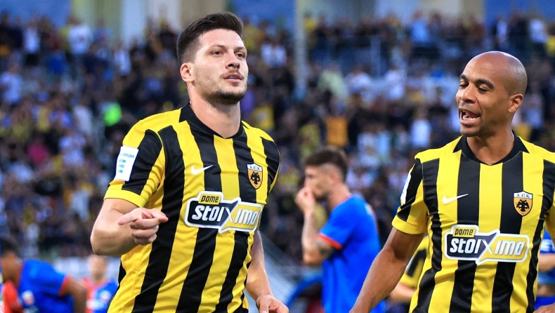 Βόλος ELABET – ΑΕΚ 1-2: O παικταράς Γιόβιτς δεν επέτρεψε κι άλλη «επαρχιακή» γκέλα! (Vids)