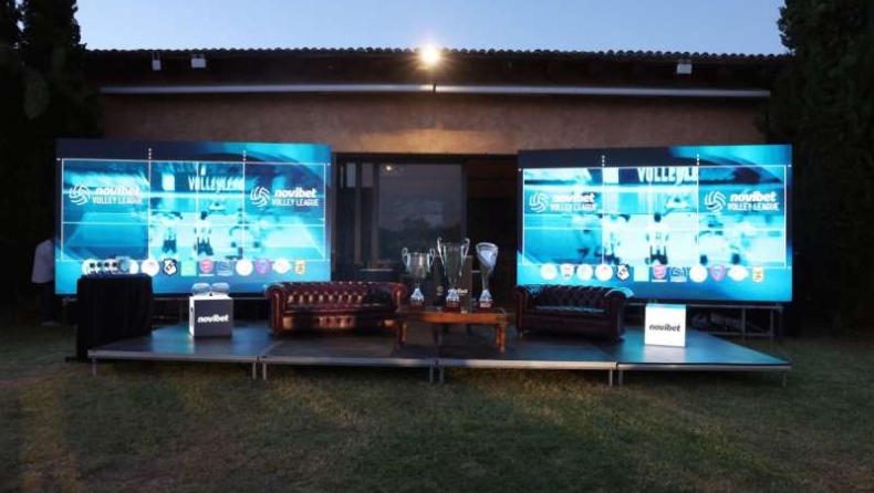 Novibet Volley League: Το πρόγραμμα των 6 πρώτων αγωνιστικών και οι τηλεοπτικές μεταδόσεις