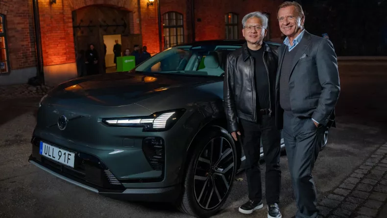 Volvo και Nvidia ετοιμάζουν αυτόνομη οδήγηση πριν από το 2030