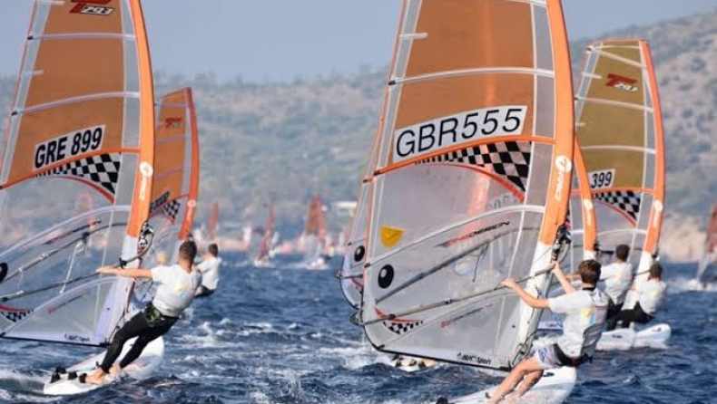 Τα αποτελέσματα της πρώτης μέρας του Open Πανελληνίου Πρωταθλήματος Bic Techno 293 και 293 Plus