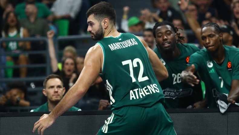 Παναθηναϊκός: Οι τρομερές επιδόσεις του Μαντζούκα κόντρα σε Παρί και Βιλερμπάν