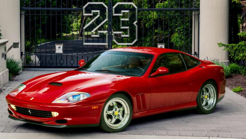 Η Ferrari του Μάικλ Τζόρνταν πουλήθηκε για 2,5 εκατ. ευρώ