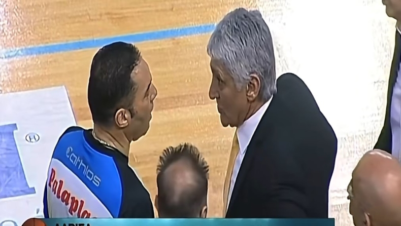 Basketgate: Βίντεο με τον live διάλογο Πηλοΐδη - Γιαννάκη στο περίφημο Φάρος Λάρισας - Άρης