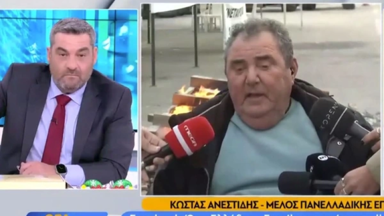 Ανεστίδης: «Στο κινητό έχω τα τηλέφωνα όσων λέγανε να σπάσω τα μπλόκα - Είχα ανοιχτή ακρόαση»