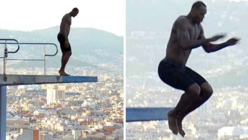 ΛεΜπρον, ένας... δεινός καταδύτης! (vid)