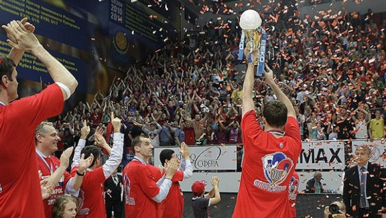 Πρωταθλήτρια η ΤΣΣΚΑ Μόσχας