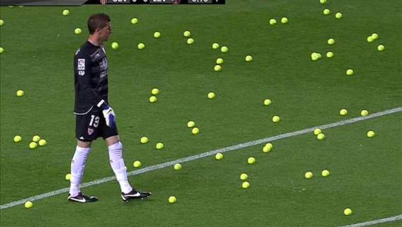 Διαμαρτυρία στη Σεβίλη λόγω «Clasico» (vid)