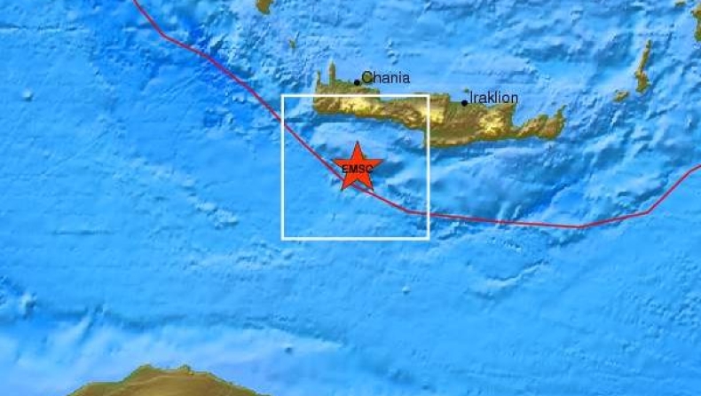 Σεισμός 3,9 Ρίχτερ στην Κρήτη