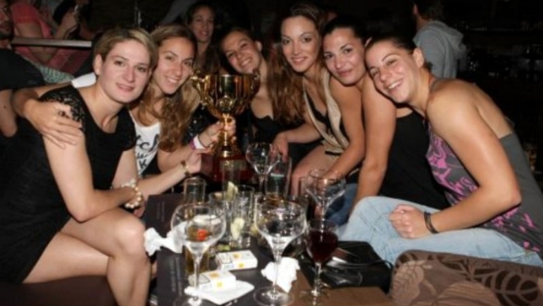 Τo γλέντι των πρωταθλητριών (pics)