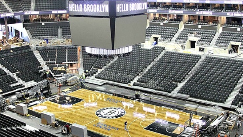 Η... ασπρόμαυρη έδρα των Νετς (pics)