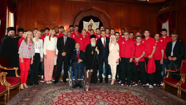 Στο Πατριαρχείο οι Πρωταθλητές Ευρώπης (pics)