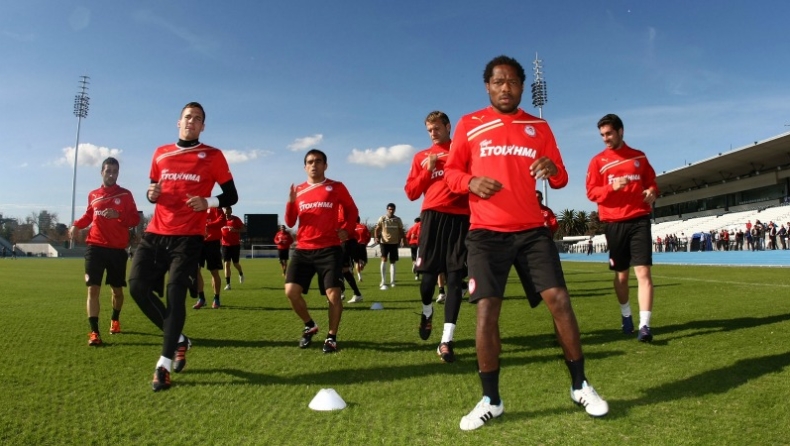 Εξαιρετικό κλίμα στην προπόνηση (vid & pics)