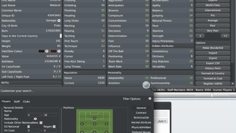 Football Manager 2011: FMRTE Editor
