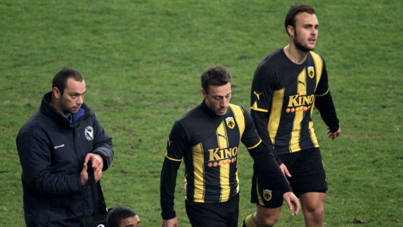 Mαύρο τοπίο στην ΑΕΚ