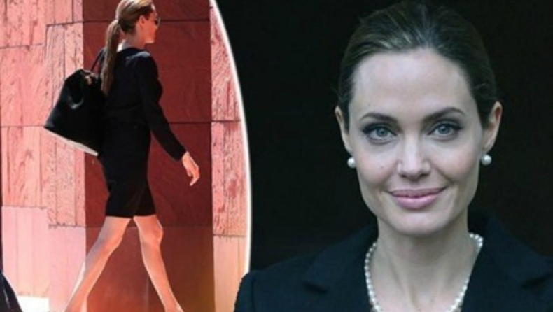 Ανησυχητικά αδύνατη η Αντζελίνα Τζολί (pics)