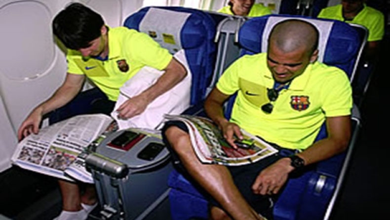 Ποντικοί στο αεροπλάνο της Μπάρτσα!