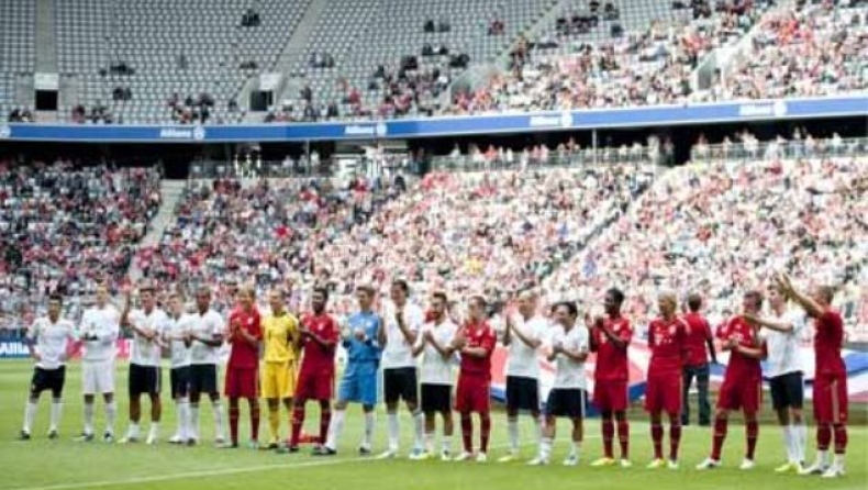 Χαμός στην παρουσίαση της Μπάγερν! (video)