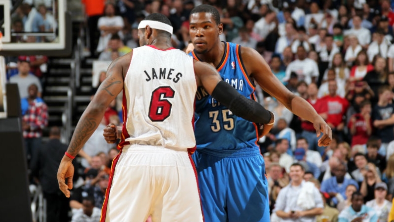 Κορυφαίος ο Ντουράντ για ΛεΜπρον