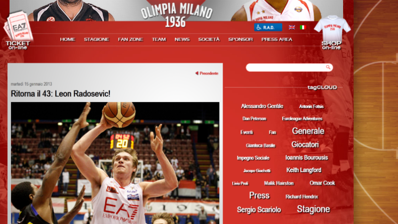 Ραντόσεβιτς και επίσημα