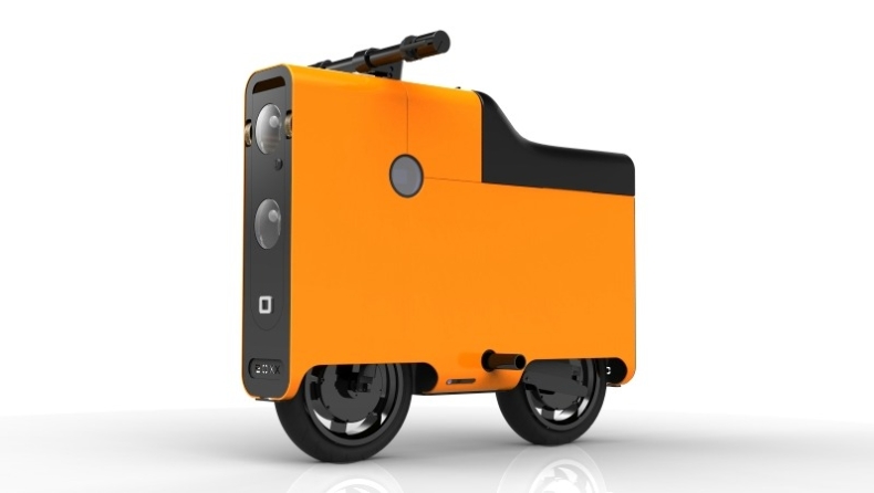 Το σκούτερ βαλίτσα (vid & pics)