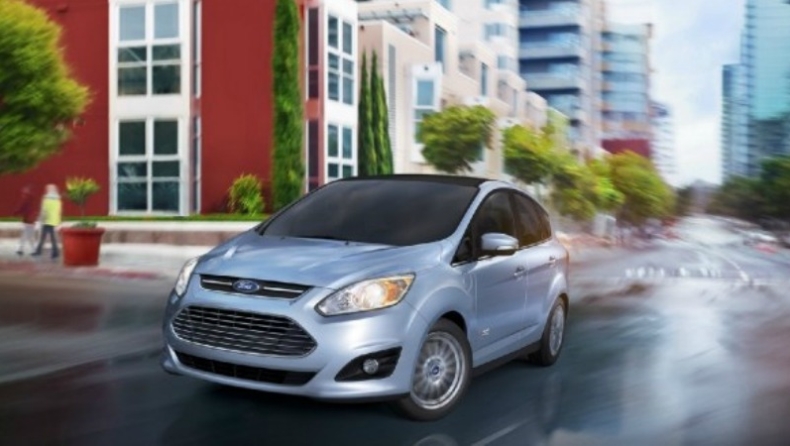 Το πράσινο Ford C-MAX Energi (vid & pics)