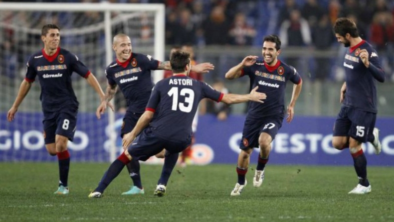 Ταπείνωσε Ρόμα η Κάλιαρι! (vids)