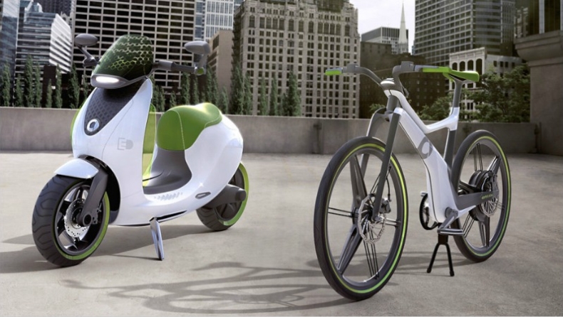 Το ηλεκτρικό σκούτερ της Smart (vid & pics)