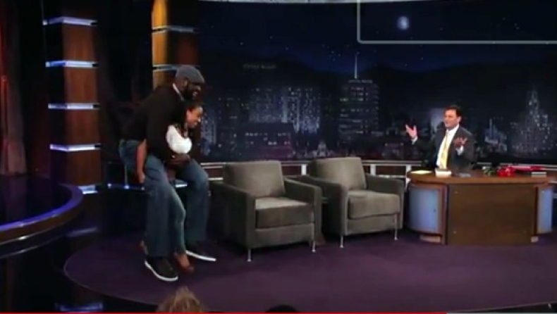 Κουβάλησε τον Σακίλ η κοπέλα του (vid)!