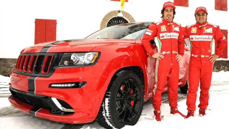 Grand Cherokee στα χρώματα της Ferrari (pics)