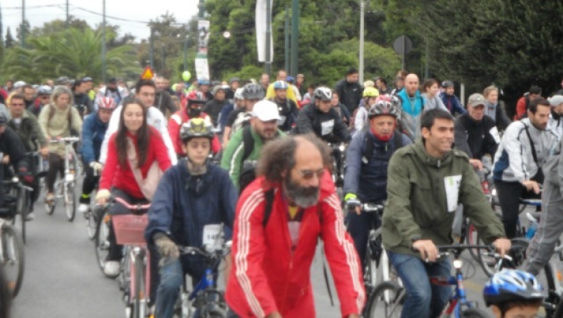 Γέμισε ποδήλατα η Αθήνα