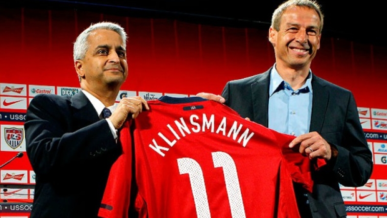 Ανέλαβε Η.Π.Α. ο Κλίνσμαν