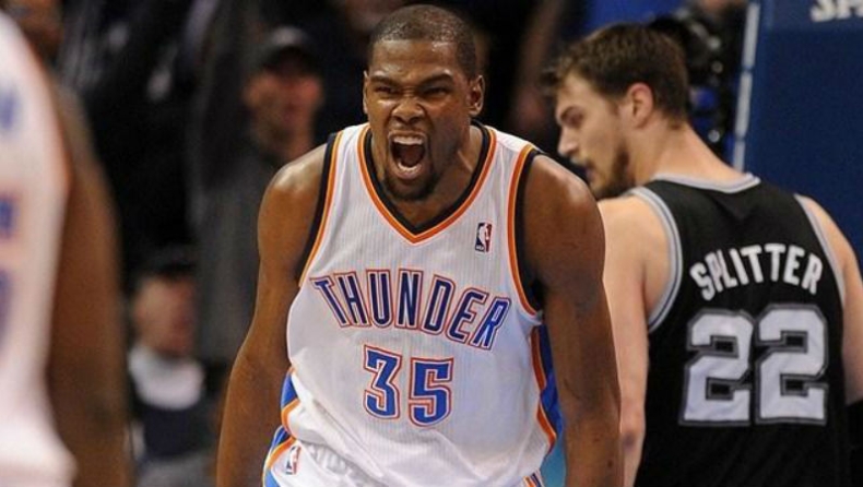 Πρόστιμο στον Κέβιν Ντουράντ