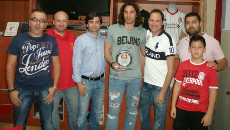 Ο Κυργιάκος στο Thessaloniki Branch Liverpool (pics)