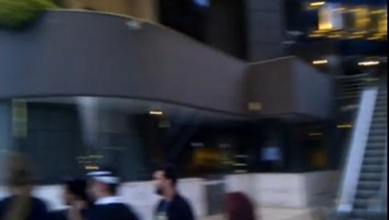 Διαμαρτυρία στο MEGA (vid)