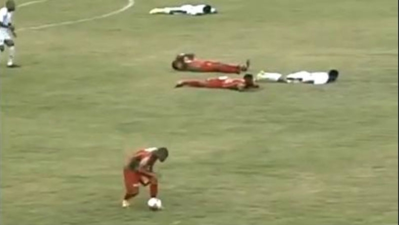 Διακοπή αγώνα λόγω... μελισσών! (vid)