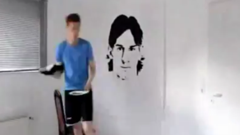 O Μέσι της... ζωγραφικής! (vid)