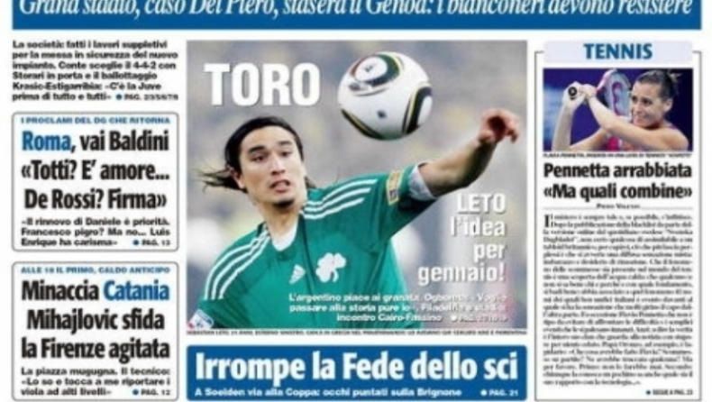 Τορίνο για Λέτο!