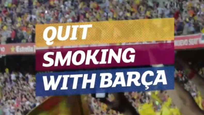 «Κόψε το κάπνισμα με τη Μπάρτσα!» (vid)